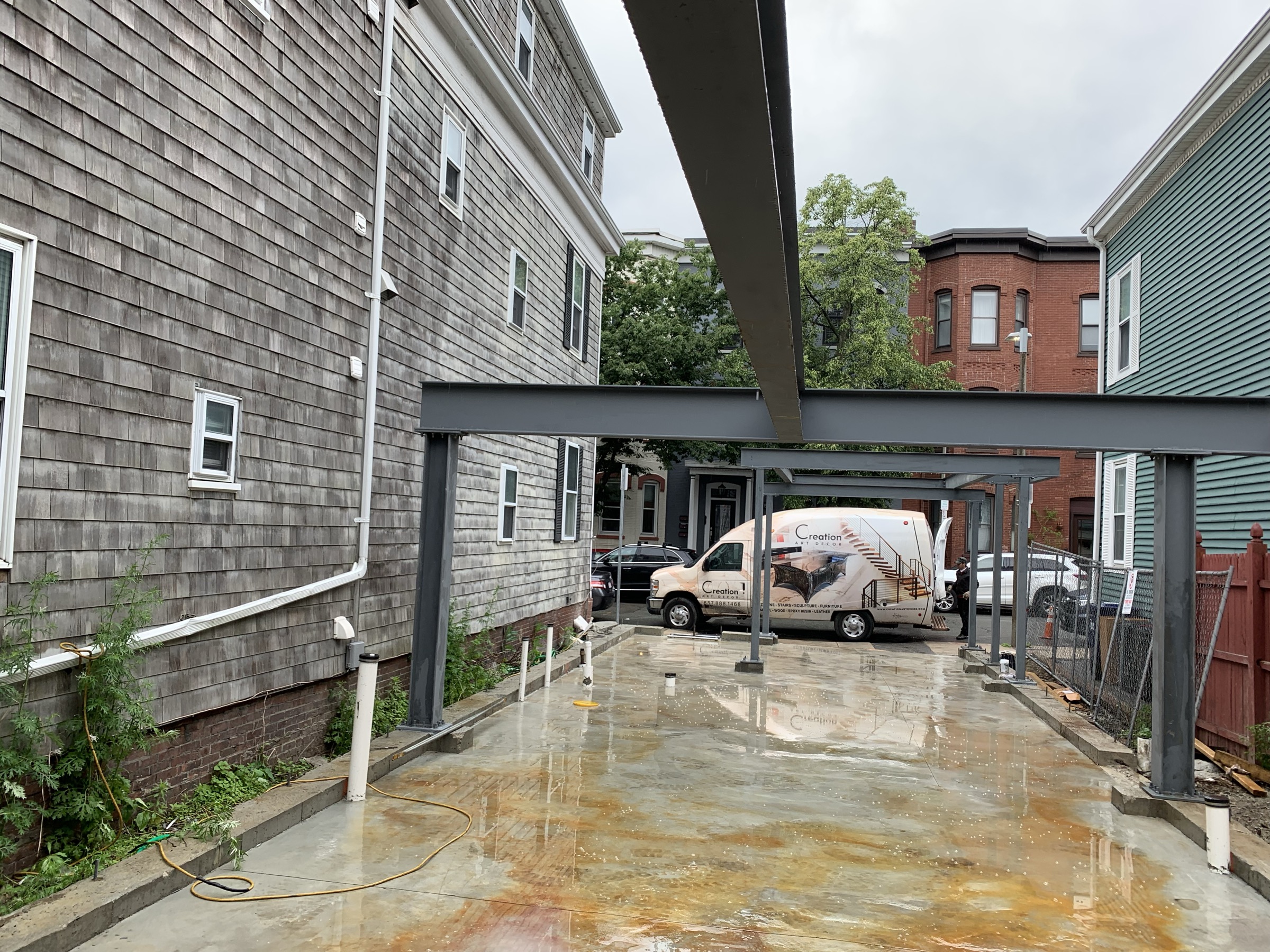 Structural steel fabrication and erection — commercial and residential